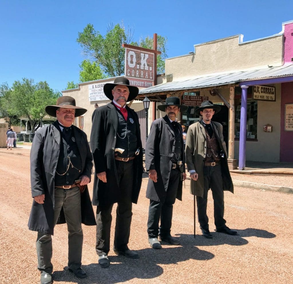 4 Lawmen in Tombstone