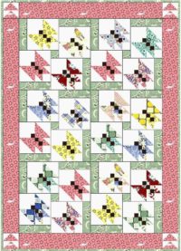 Butterfly Migration Quilt Mystery