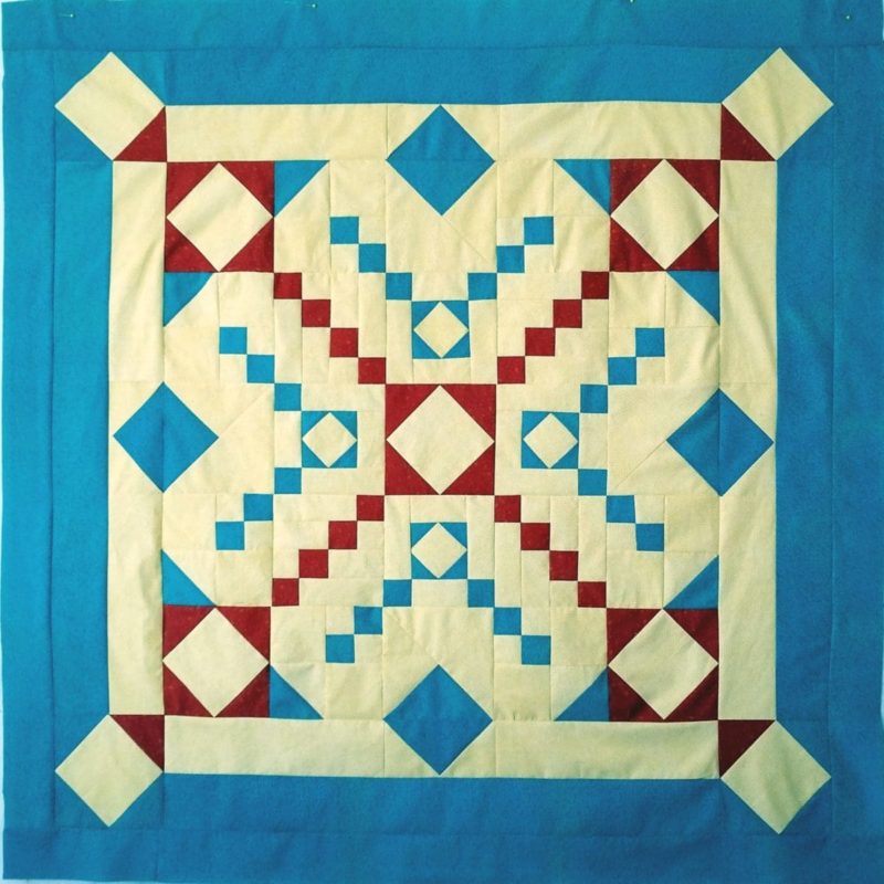 Three Cheers quilt made by Laura B