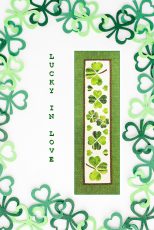 Lucky in Love Free Table Runner Pattern