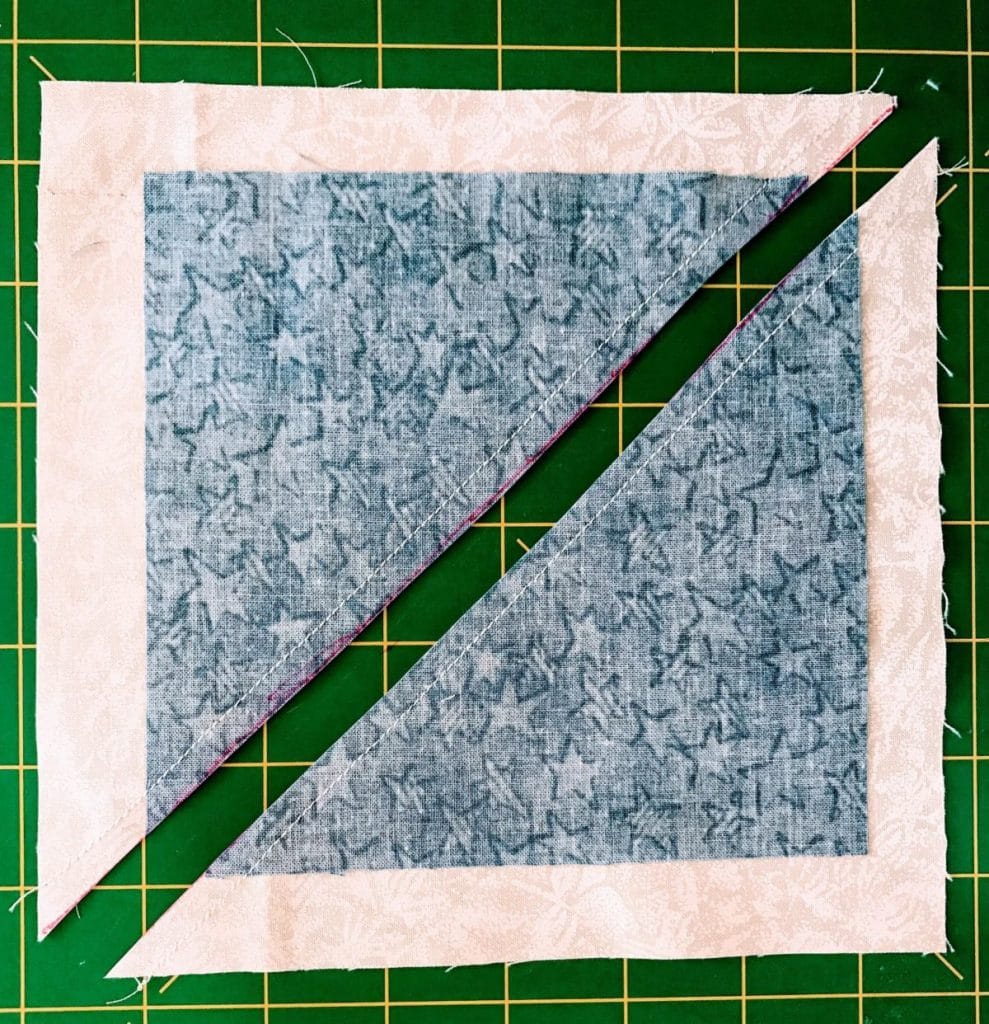 Fabrics cut apart
