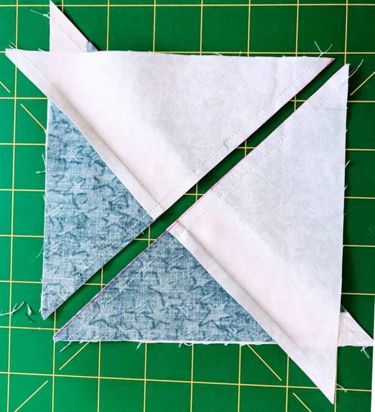 Scrapdash Quilt Tutorial ⋆ Block of the Month, the Challenging Block