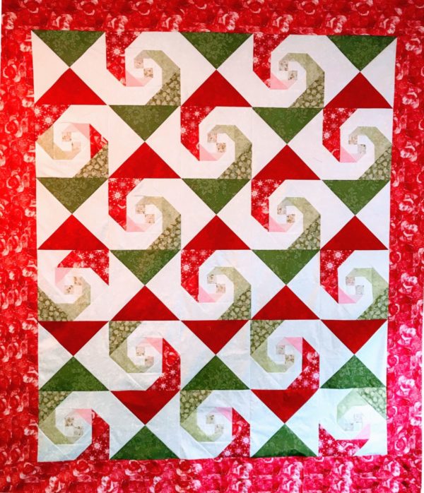 Swing Your Partner Quilt Kit offered by Connecting Threads