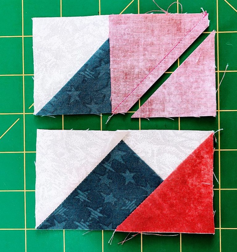 Scrapdash Quilt Tutorial ⋆ Block of the Month, the Challenging Block