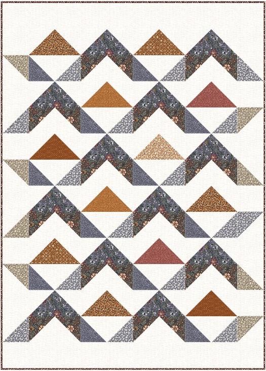 Picture of Dusky Mountain Quilt