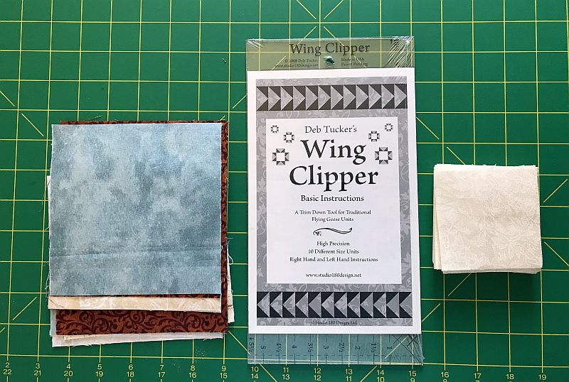 Picture showing the Wing Clipper ruler