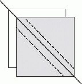 Half Square Triangle Graphic