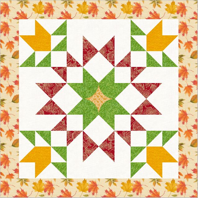 Pumpkin Spice Latte, a Mystery Quilt in Three Dimensions. Final Clue ⋆ ...