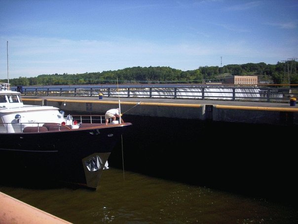 Erie Canal Locks generating power