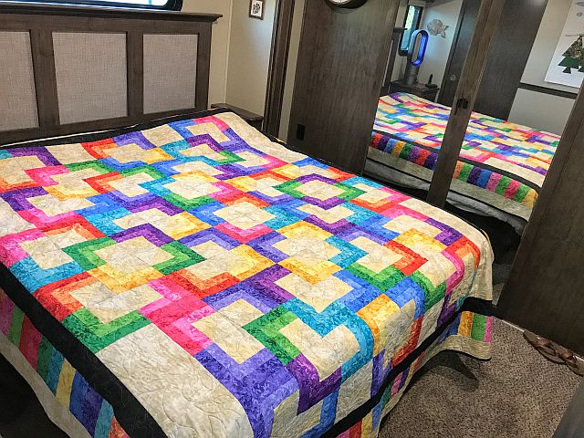 Quilt on a Bed