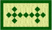 Irish Chain Table Topper