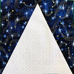 Triangle in a Star Quilt Block