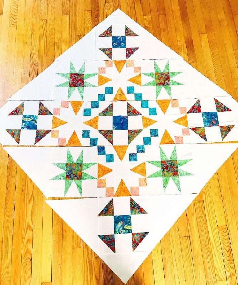 How to Easily Set a Quilt on Point for a Stunning Result