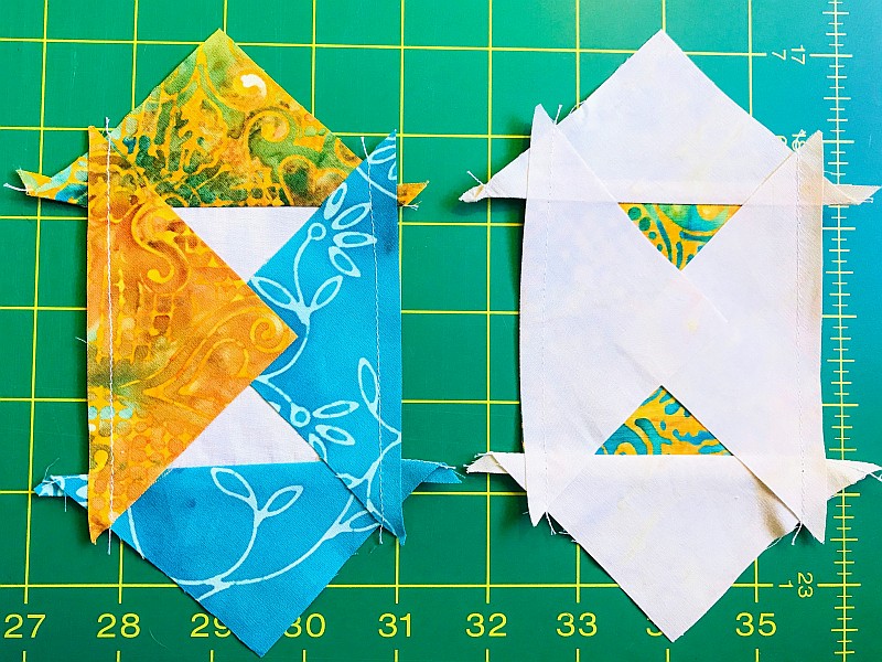 All Kinds Of Square A Square In A Square Quilt Block Tutorial Part Three Scrapdash