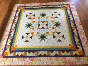 Summer Storm BOM Quilt by Jacqueline S