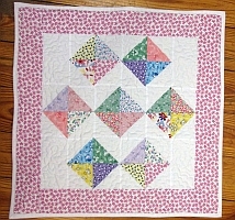 A Square in a Square Quilt Block Tutorial