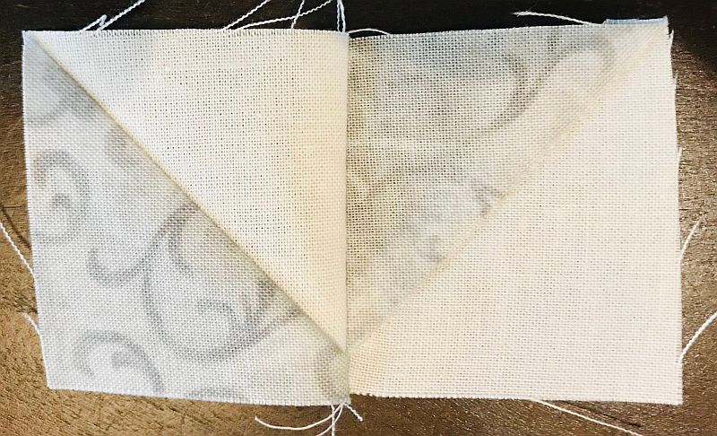 Quilt Tip for Sewing HSTs