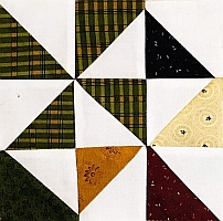 Quilt Mystery Clue Four: HST Nine Patch