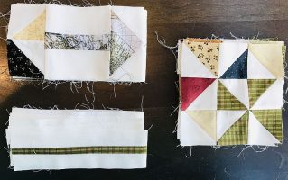 Round The Mountain Quilt Mystery Border Pieces