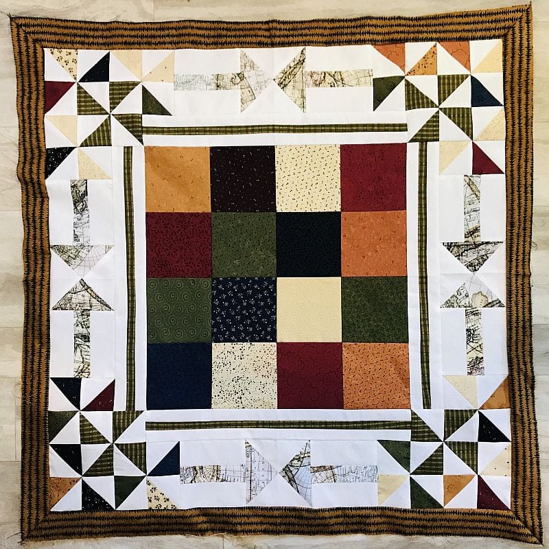 How to Miter a Quilt Border