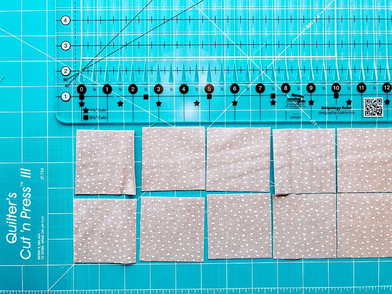 Cutting Perfect Squares for Quilts