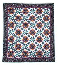 Midnight Gardens Quilt Pattern Picture