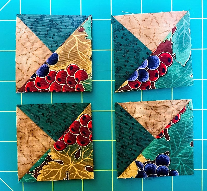 Quilt Tutorial: How to Make a Three-Part Triangle Quilt Block