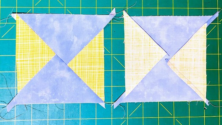 Double Flying Geese Quilt Block