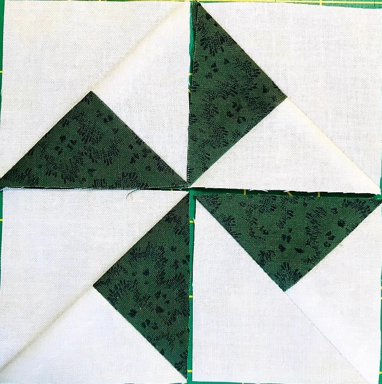 Quilt Tutorial: How to Make a Three-Part Triangle Quilt Block