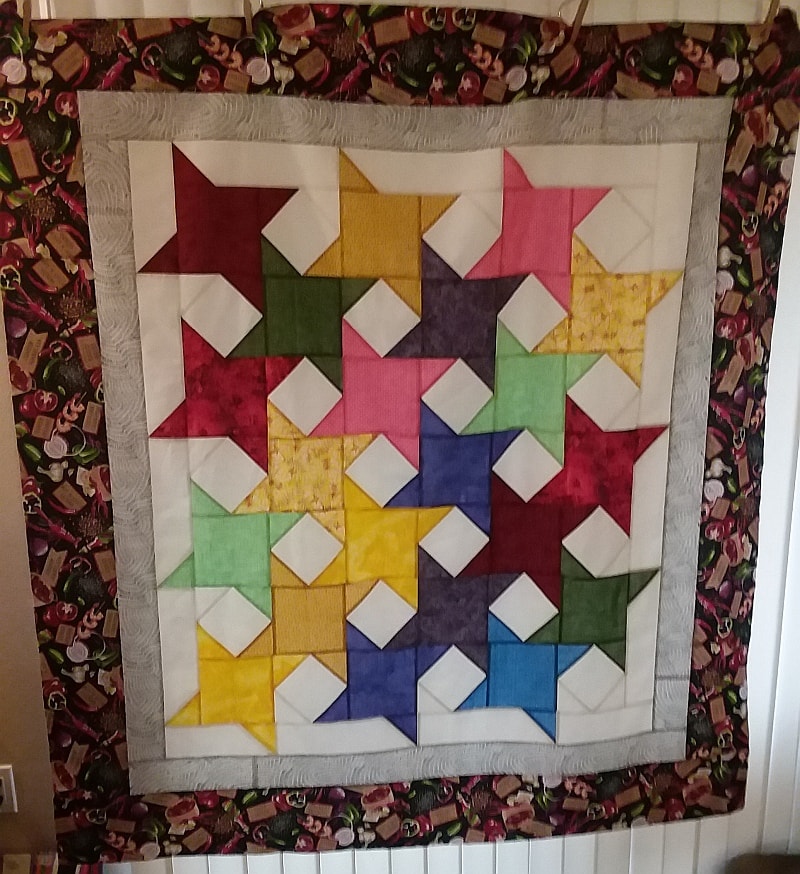 Laura's 21 Stars of Celebration Mystery Quilt
