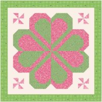 Love and Luck Mini Quilt or Table Topper