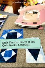 Storm at Sea Quilt Block