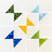 How to Piece a Scrappy Butterflies are Free Quilt Block