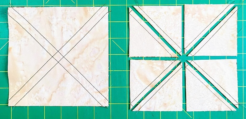 Quilt Tutorial: Using Magic to Make HSTs