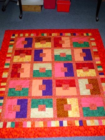 Melissa made this Corn off the Cob Quilt