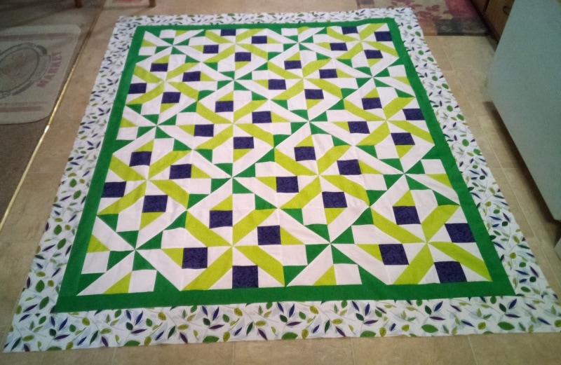 Winter Walk Quilt by Kathy L