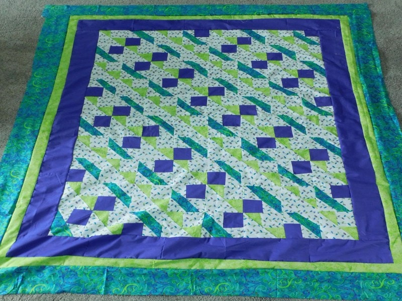 Winter Walk Quilt by Pat C