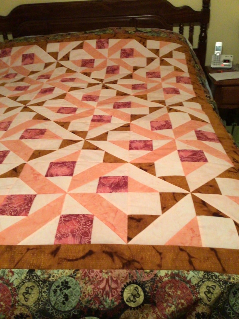 Winter Walk Quilt Made by Sherry V