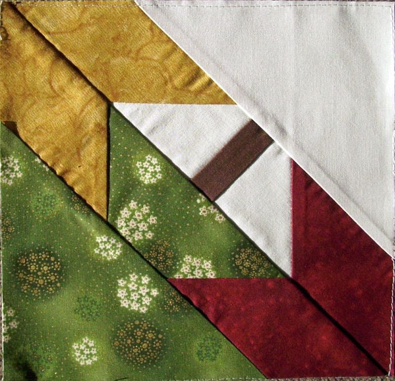 Fabric Foundation PIecing Tutorial - Christmas Stars The Block