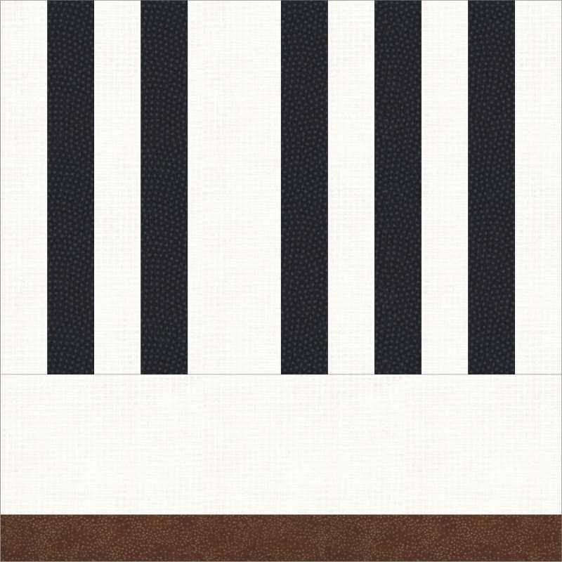 Player Piano Quilt Block
