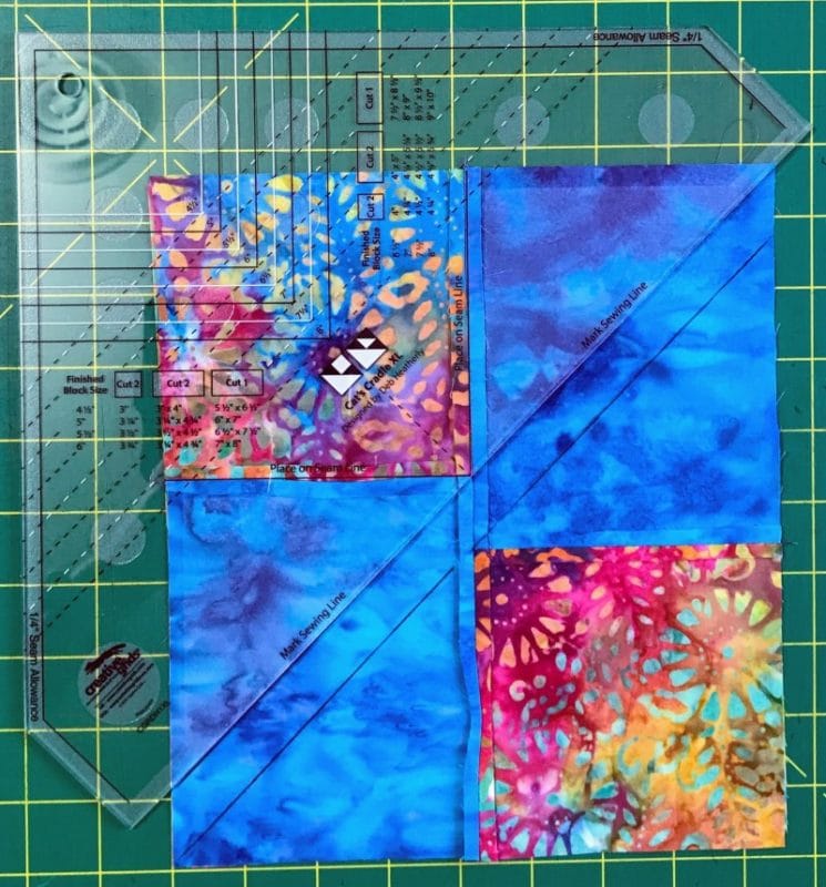 Quilt Tutorial: How to Make a Cats Cradle Quilt Block