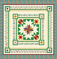 Color Me Creative Block of the Month Quilt, Block Twelve: Finishing