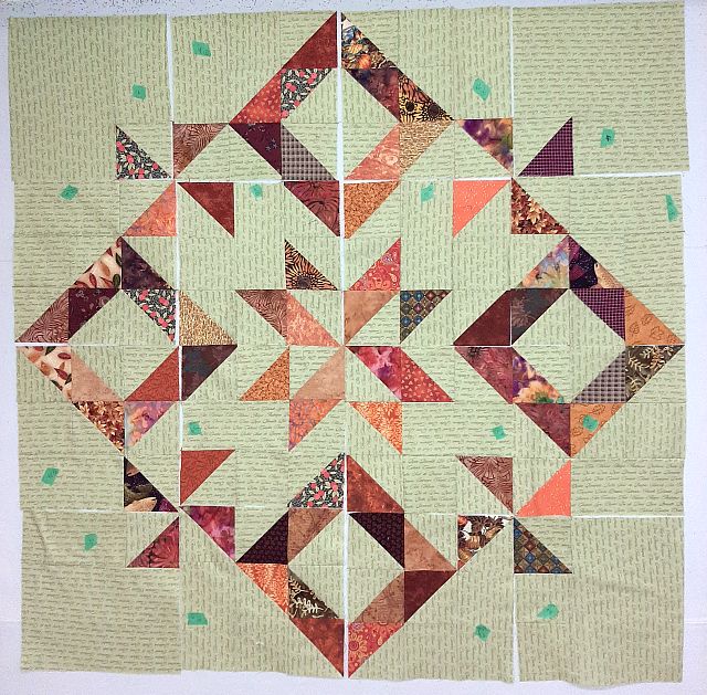 Dancing in the Stars Quilt Project by Anne