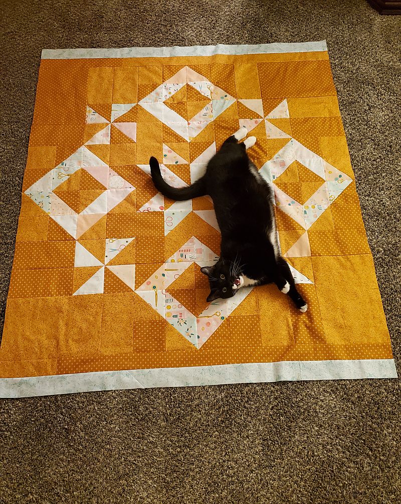 Dancing in the Stars Quilt Project by Khai with Alphonse