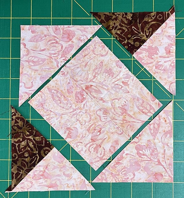 Hither and Yon Quilt Block Construction
