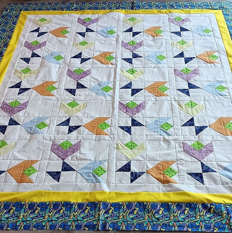 Key West Quilt made by Allison