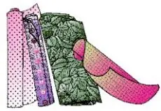 Fabric Bolts (Clipart)