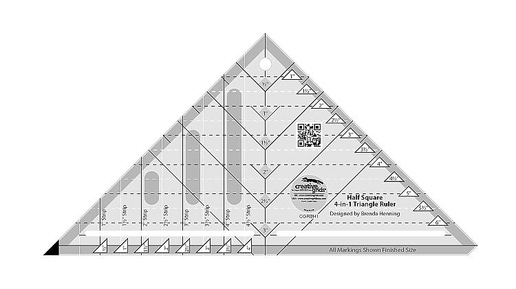 CGRBMH1 Four in One HST ruler