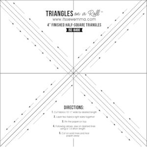 Triangles-on-a-Roll