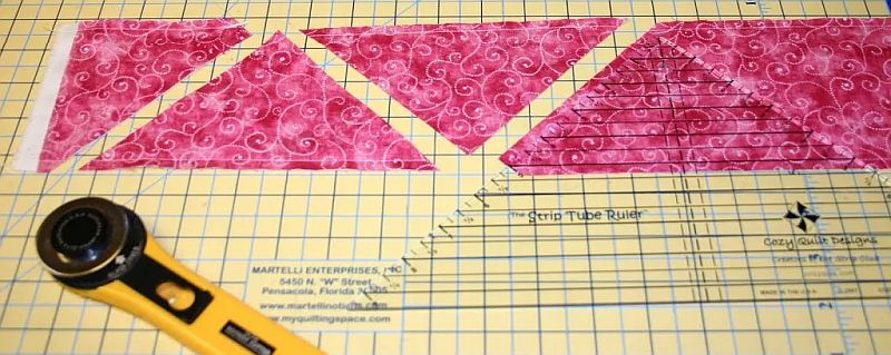 Strip Tube Ruler making HSTs